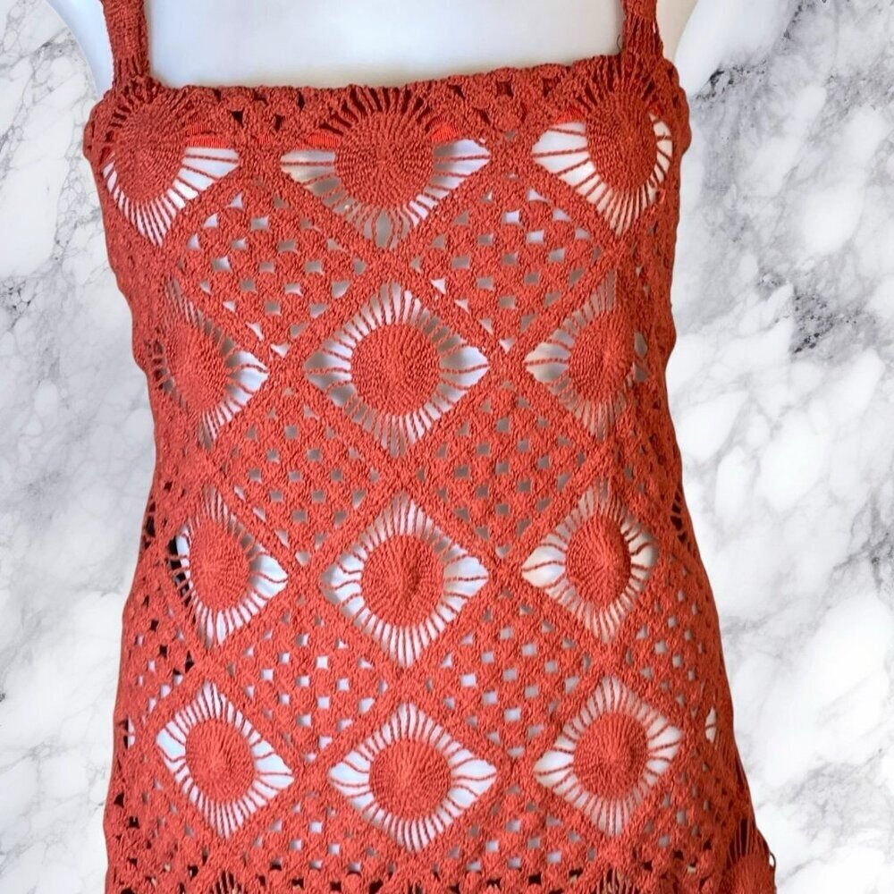 House of Harlow 1960 X Revolve Sylvie Mini - Rust Brown - Picture 5 of 12
